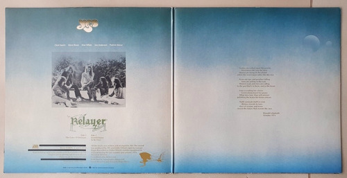 Yes - Relayer - Vinilo/lp 1974 - Ed Alemania (Usado)