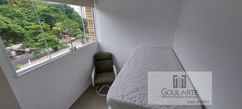 Imagem 17 de 30 de Apartamento Alto Padrão Com 2 Dormitórios Sendo 1 Suíte, Lazer No Condomínio E Vista Total Para O Mar. - 3578