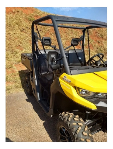 Retrovisores Convexos Retangulares Para Utv Can-am E Polaris