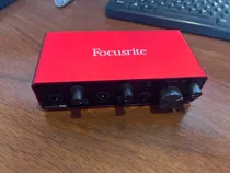 Comprar Interfaz De Audio Focusrite Scarlett 2i2 3a Gen Roja