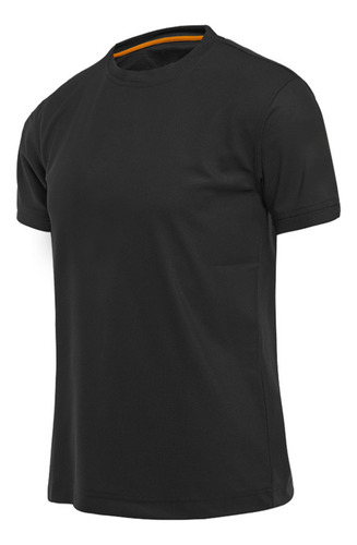 Camisa Deportiva De Manga Corta Para Hombre, Color Liso, Sue