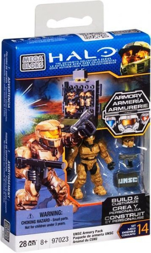 Set De Halo Unsc Armory Pack Mega Bloks 97023
