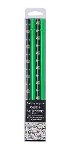 Silver Buffalo Warner Bros. Friends Central Perk 4pc Reusabl