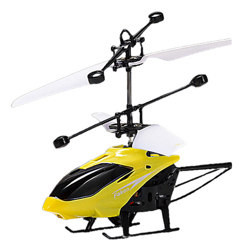 Helicóptero Control Remoto Recargable Niño Juguete Con Led