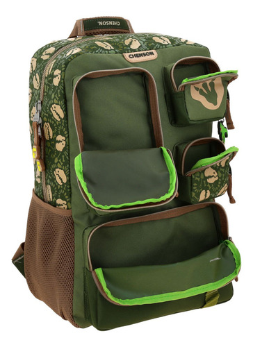 Mochila Grande Chenson Primaria Dino SAGAZ CO70593-A