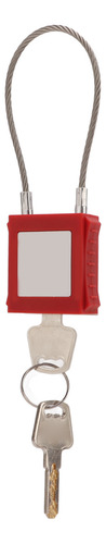 Steel Cable Locks Lockout Tagout 85mm Shackle Safety Padlock