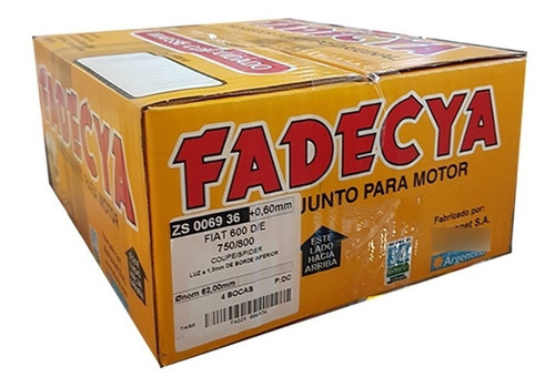 Subconjunto Fadecya Fiat 600 D/e/r 62mm