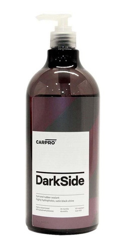 Carpro Dark Side Sellador De Llantas Y Goma Alto Brillo 1 Lt