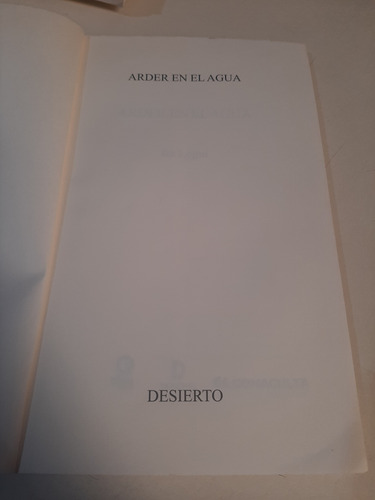Arder En El Agua - Ita Legui (Usado)