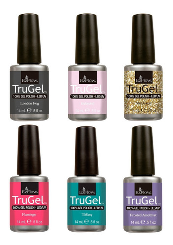 Ezflow Trugel X6 Esmalte Semipermanente Cabina Led Uv 14ml