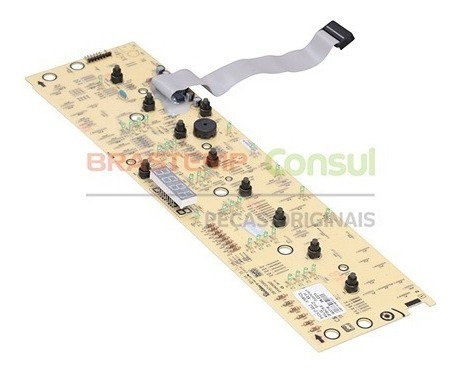 Imagem 1 de 3 de Placa Interface Brastemp Bwh09 Sexto Sentido - W11102428