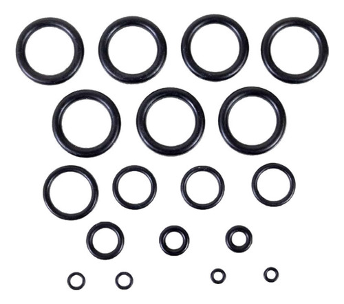 Kit de sellos Orings Pcp Beeman 1335 1336 1337 1338, color negro