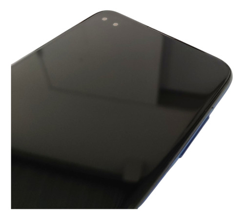 Frontal Tela Display Para Moto G100 Origin Nac C/ Aro X2125 Azul