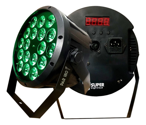 Par Led Super Bright 18 X 10 Watts Rgbw Par180 2 Piezas