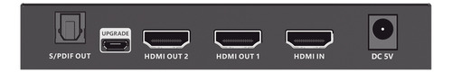 Splitter Hdmi 1x2 Resolución 8k Y Salida Audio Tt312-8k