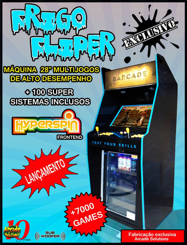 Fliperama Multijogos 28, Barcade...leiam O Anuncio!
