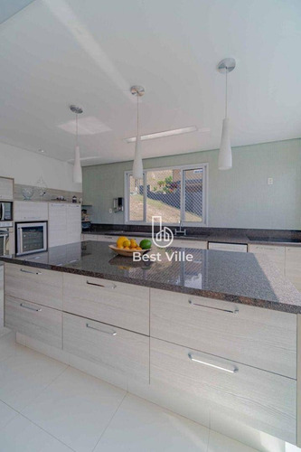 Imagem 13 de 27 de Casa À Venda, 402m² De Área Construída, 439m² De Terreno, No Residencial Alphasitio, Em Alphaville - Santana De Parnaíba-sp, 04 Amplas Suítes. - Ca0369