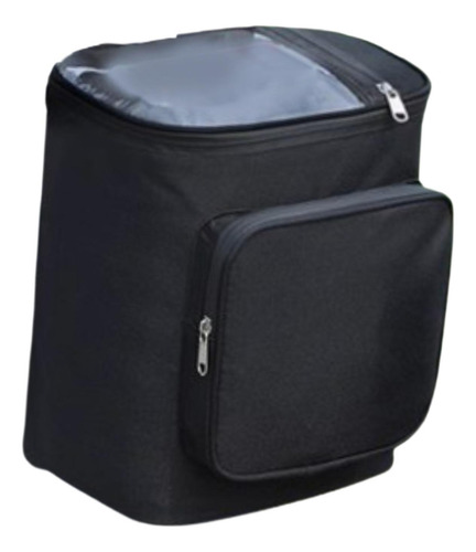 Bolsa De Almacenamiento Frontal Bolsa Transparente Negra