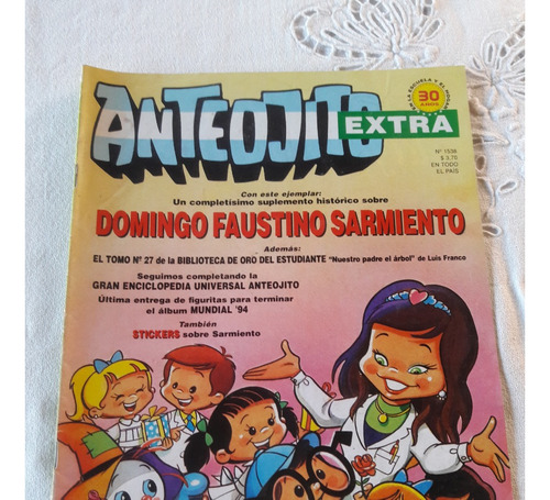 Revista Anteojito N° 1538 30/8/1994 Completa