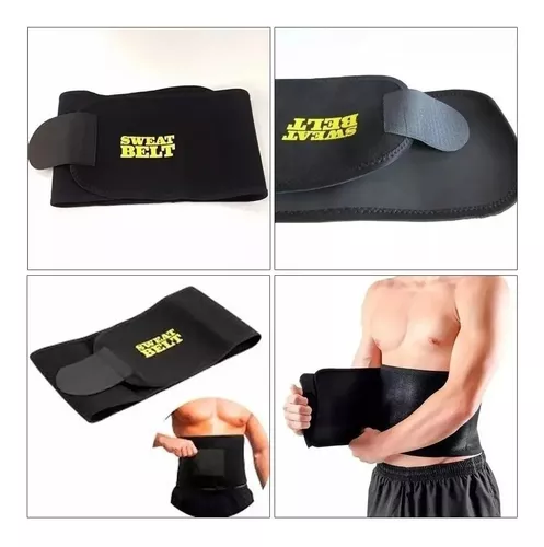 Cinta Térmica Abdominal Sauna Seca Barriga Unisex Sweat Belt