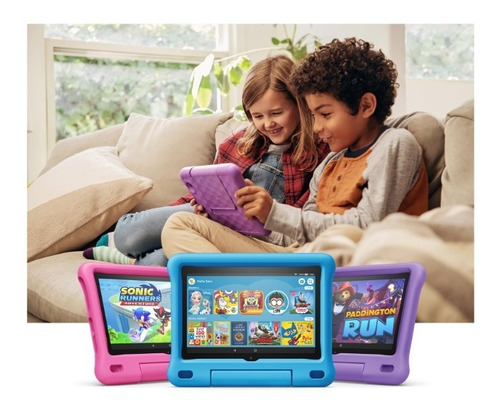 Tablet Kids Fire H D 8 32gb Quad Core 2.0 Ram 3 * Game World