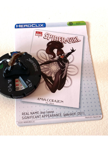 Heroclix Figura Spider-girl #027 Marvel Amazing Spiderman