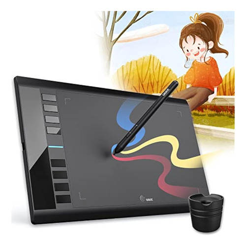 Tableta De Dibujo Digital Ugee M708 V3, Tableta Gráfica Gran
