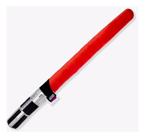 Almofada Formato Veludo Sabre De Luz | Star Wars Cor Vermelho Desenho do tecido Estampado