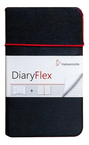 Hahnemuhle Cuaderno Diaryflex 11,5 X 19 Cm 100g 80h Rayado