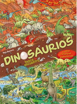 Dinosaurios. Busca, Encuentra Y Colorea