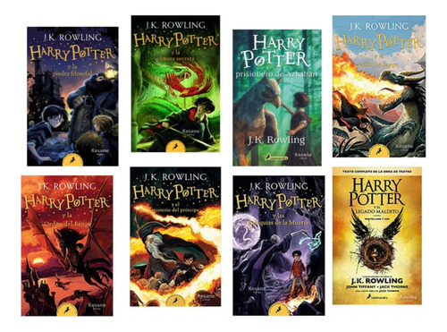 Saga De Harry Potter Del 1 Al 8