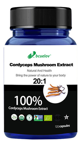 Extracto De Bucuelov Cordyceps Sinensis 120 Cápsulas