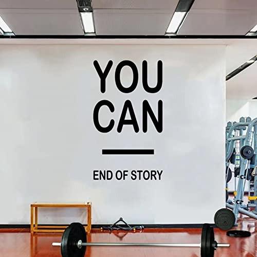 Decoración De Pared Inspiradora, Frases Motivadoras Gym