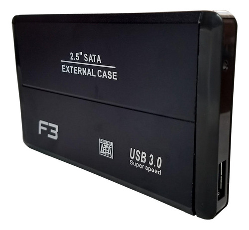 Case Gaveta Sata Hd Notebook 2.5 Usb 3.0 Externa Pc Alumínio