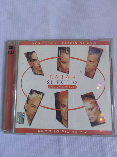 Kabah 21 Éxitos Álbum Doble Discos Compactos Original 