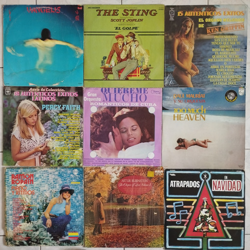 Lote De 51 Discos De Vinilo Musica Instrumental-excelente Es