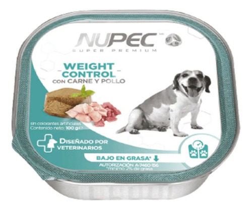 Cluster Nupec Weight Control Perro