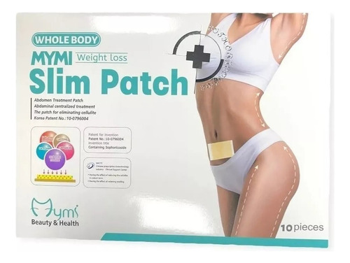Pack X10 Parches Adelgazante Mymi Slim Patch Quema Grasa