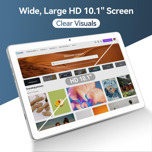 Tableta Feonal Android 10 4gb Ram 128gb Rom Con Accesorios