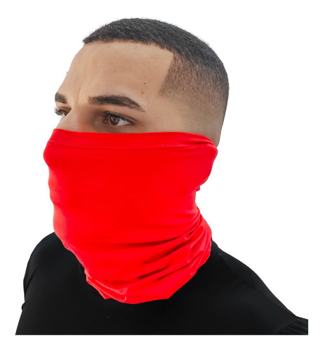 Touca Ninja Toca Balaclava Proteção Moto Térmica Cor Vermelho Tamanho UN