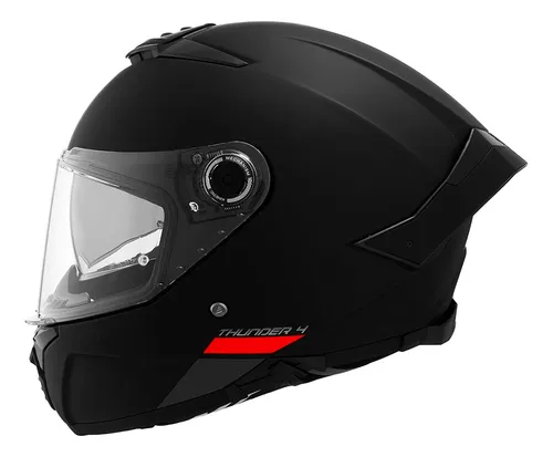 Casco Mt Helmets Thunder 4 Sv Doble Visor Solid Moto Delta