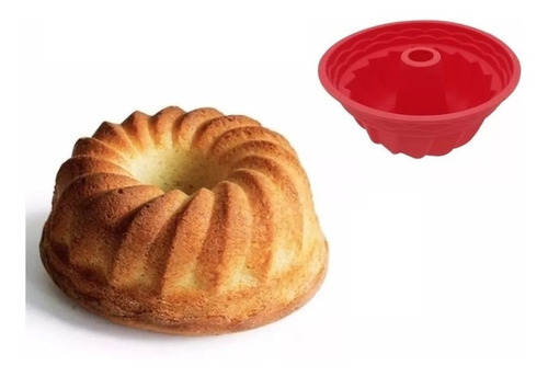 Molde En Silicona Para Flan, Torta, Budín. Flanera.