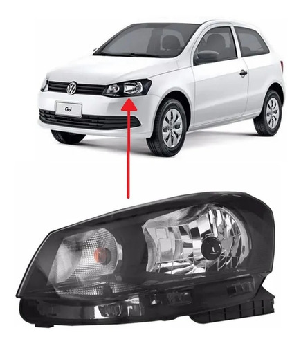 Optica Volkswagen Gol Trend 2013 Al 2015 Izquierda Original