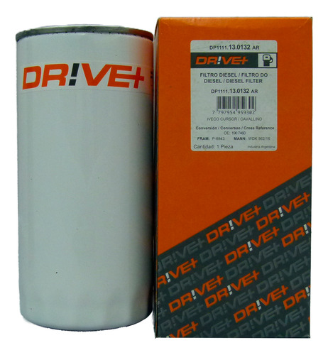 Filtro Gas Oil Iveco Stralis Cursor Drive+ Dp1111130132