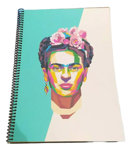 Cuaderno A4 Frida Kahlo Feminista Libreta Anotador A5 A6