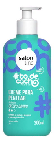 Creme De Pentear Crespo Divino To De Cacho Salon Line 300ml