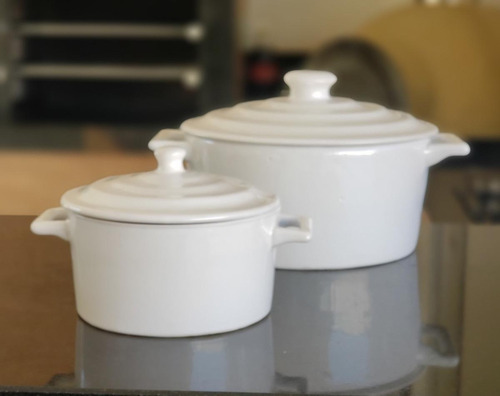 Kit Para Servir Jantar E Almoço - 2 Travessa 3 Caçarola