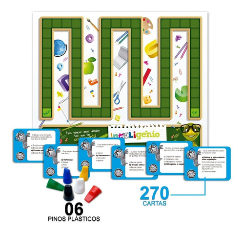 Jogo De Tabuleiro Adolescente InteligĂȘnio - Pais E Filhos
