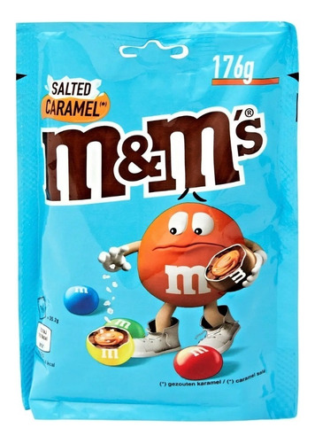 M&ms Chocolate Salted Caramel 176g  - Importado Holanda