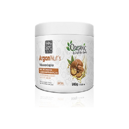 Argan Nut´s Linha Organic Shampoo E Máscara Anti Frizz